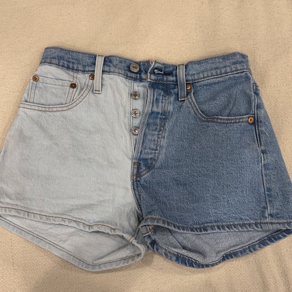 Levi's 2-Tone 501 Denim Shorts